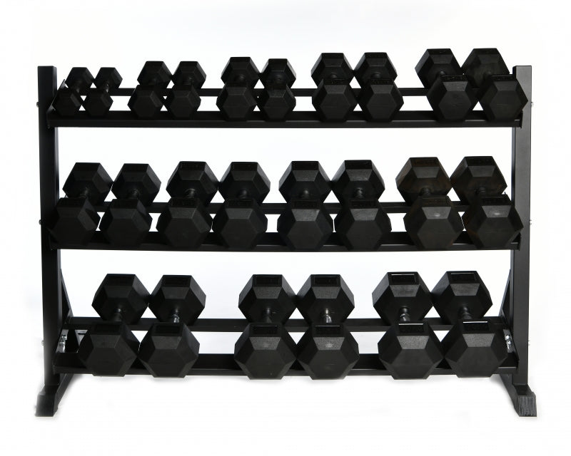 Swiss 3 Tier Dumbbell Rack