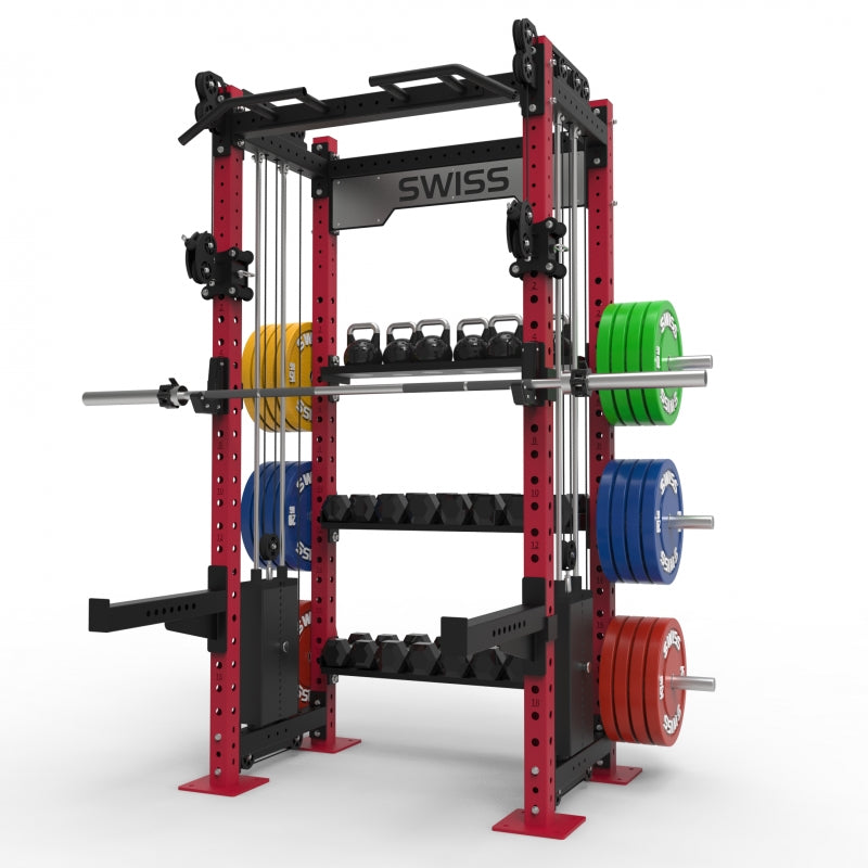 Performance Rack 2 x 120kg Stacks + Storage